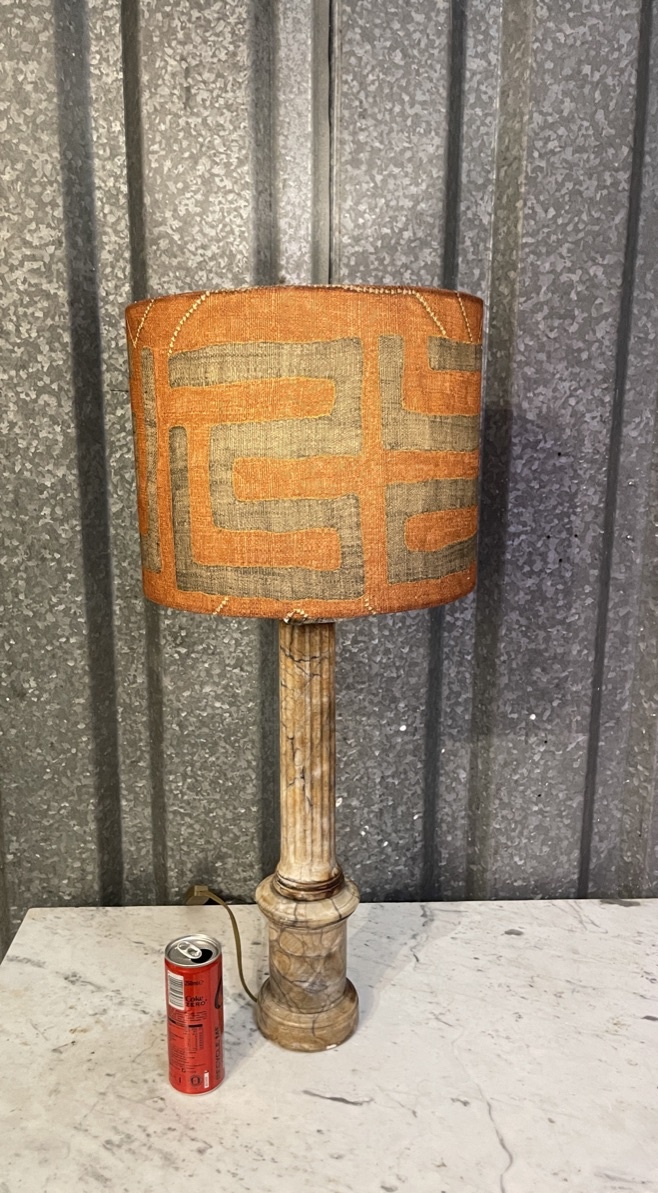 Magnificent Marble lamp with or without shade
