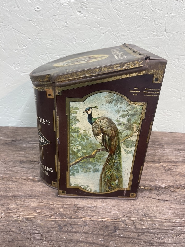 Antiek van Melle kruideniersblik voor toffee's