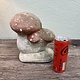 Vintage toadstool, red with whitish dots