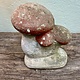 Vintage toadstool, red with whitish dots