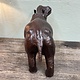 Vintage leather hippo