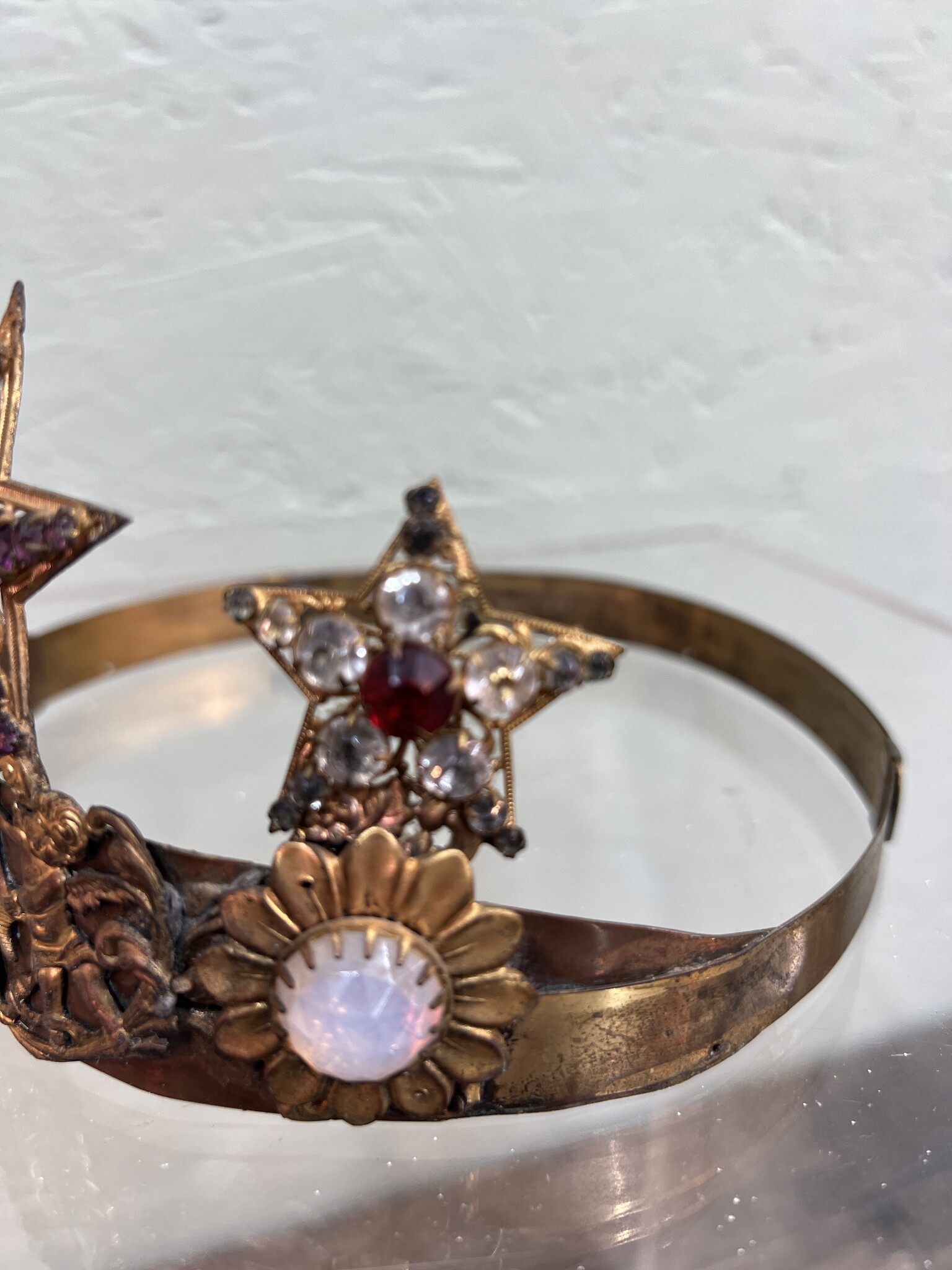 Antique crown for religious statue or procession