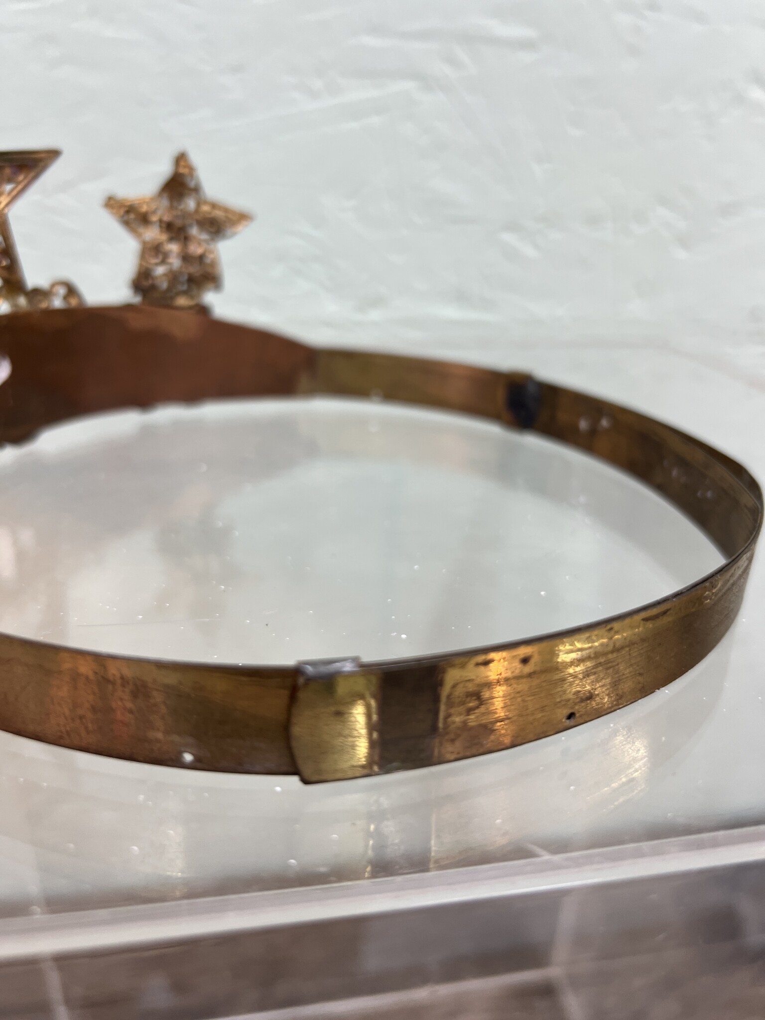 Antique crown for religious statue or procession