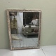 Antique part of panelling with original mirror glass, stunning patina