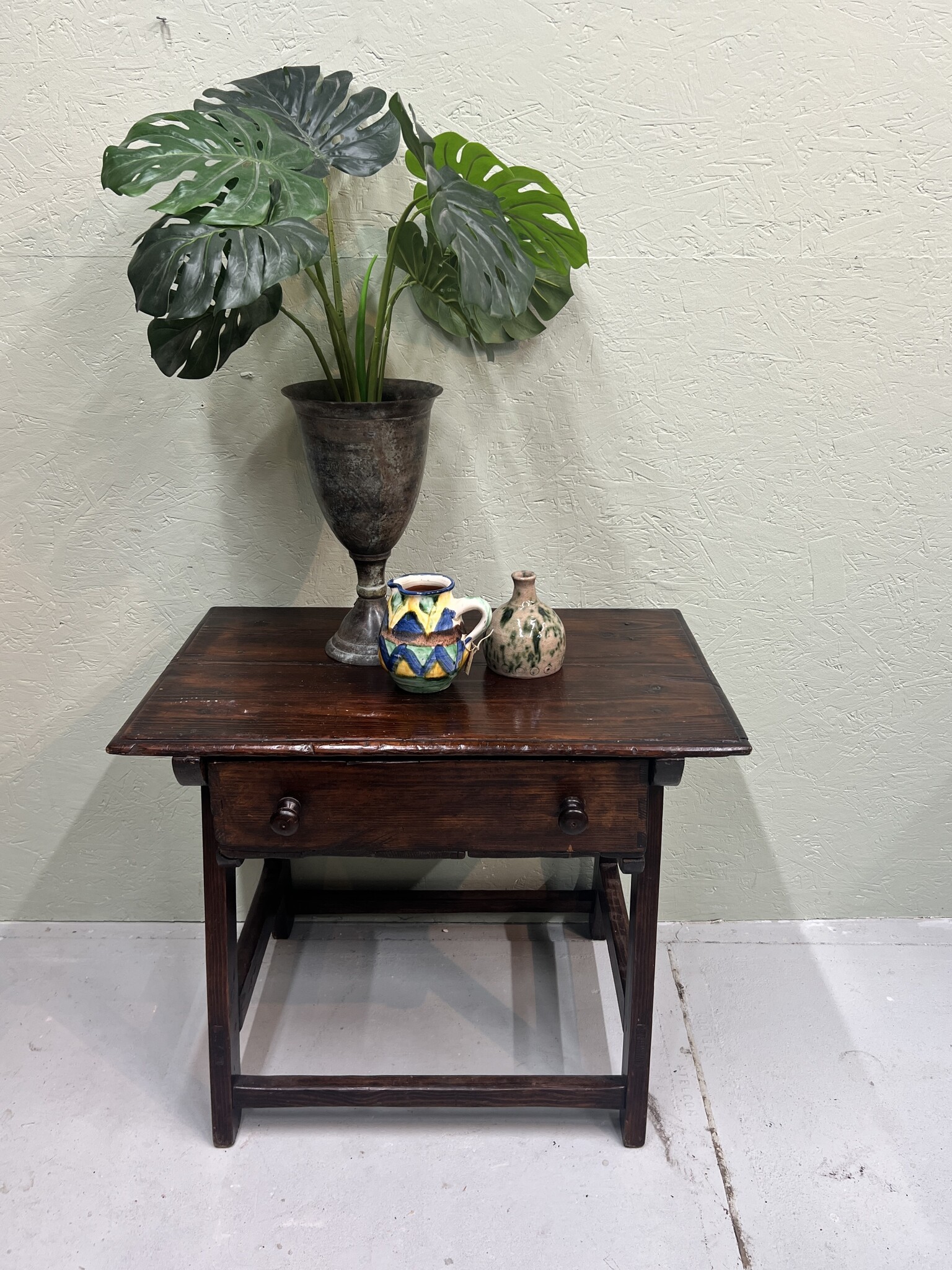 Antique Spanish pay table or side table