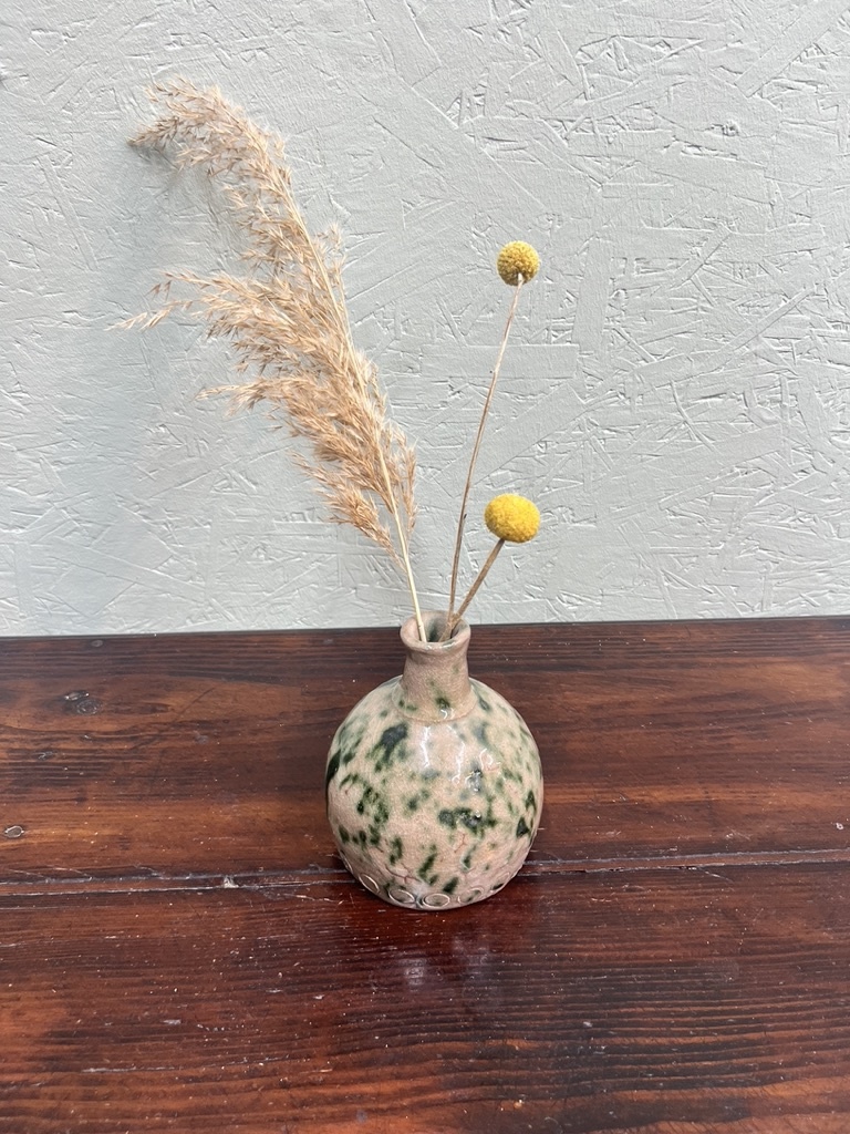 Little vase by a Creative Mastermind, stone ware