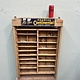 Vintage small shop cabinet with cubicles