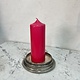 Top quality block candle, Fuchsia