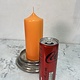 Top quality block candle,orange