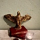Gilded plaster eagle or falcon