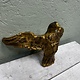 Gilded plaster eagle or falcon