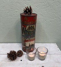 Buttery cookies tin, no cookies inside