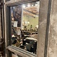 Antique window frame with new mirrors