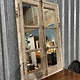 Antique window frame with new mirrors