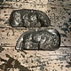 Antique chocolate mold, buffalo