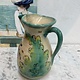 Vintage ceramic wine pitcher