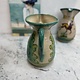 Vintage ceramic wine pitcher
