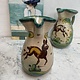 Vintage ceramic wine pitcher