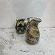 Vintage ceramic wine pitcher