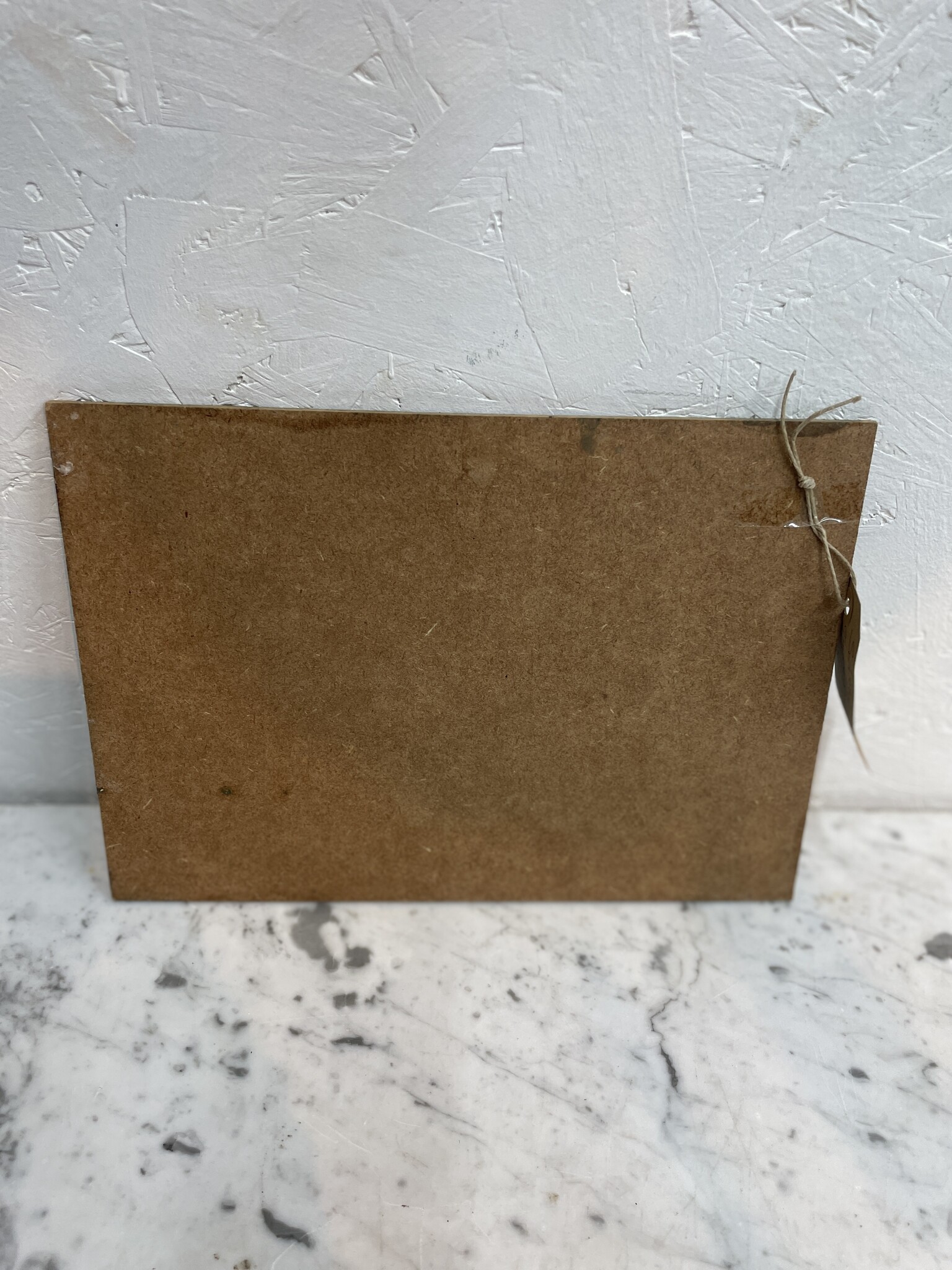 Schilderij van vijf duifjes op de grond