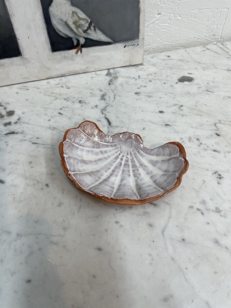 Shell dish, crafted by Kitty Markus