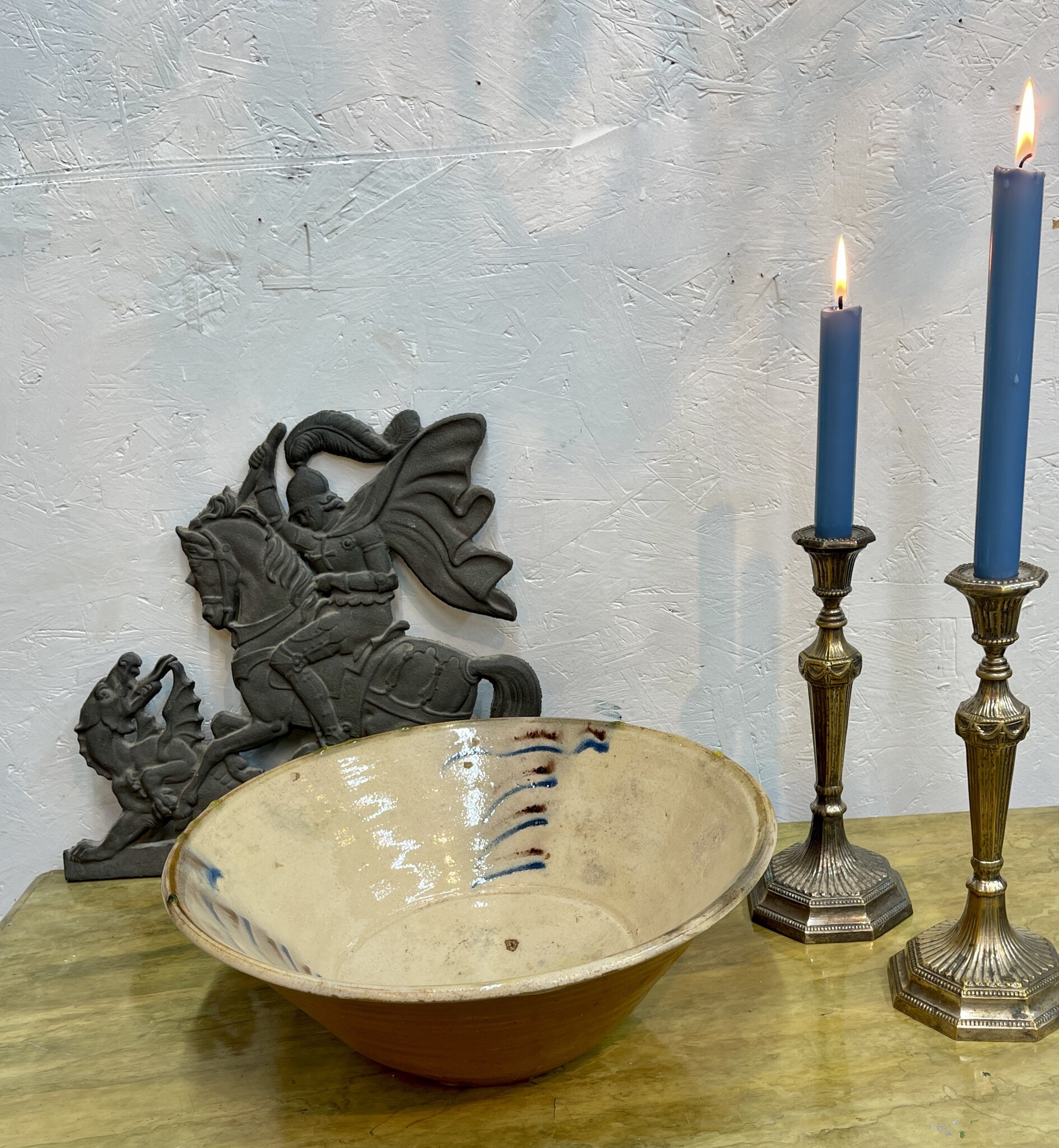 Vintage Fajalauza schaal, lekker groot