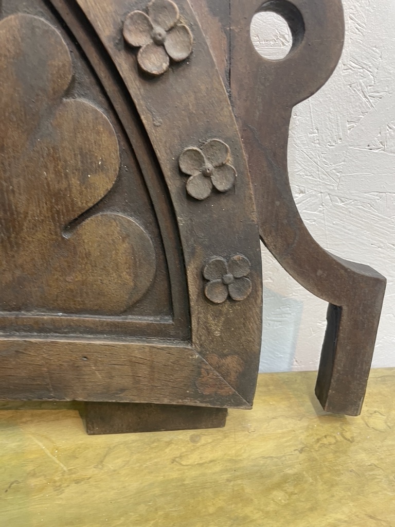 Antique hand carved ornament