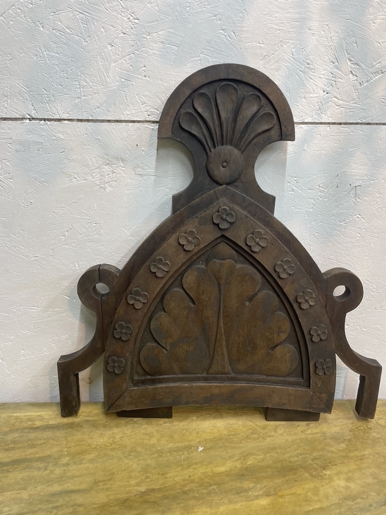Antique hand carved ornament