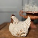 Vintage ceramic chicken