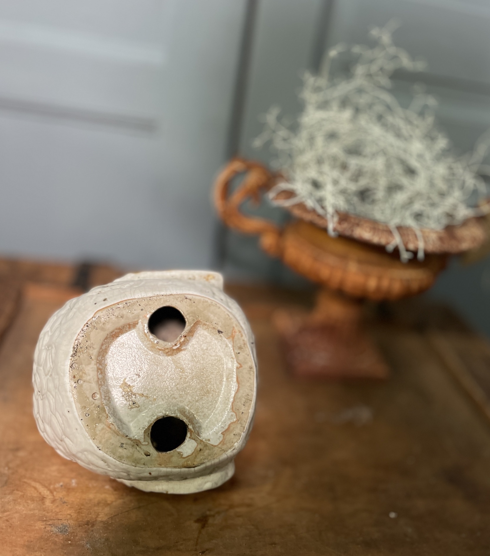 Vintage ceramic chicken