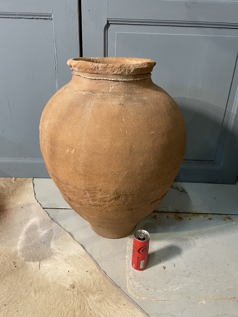 Almost antique large pot terracotta