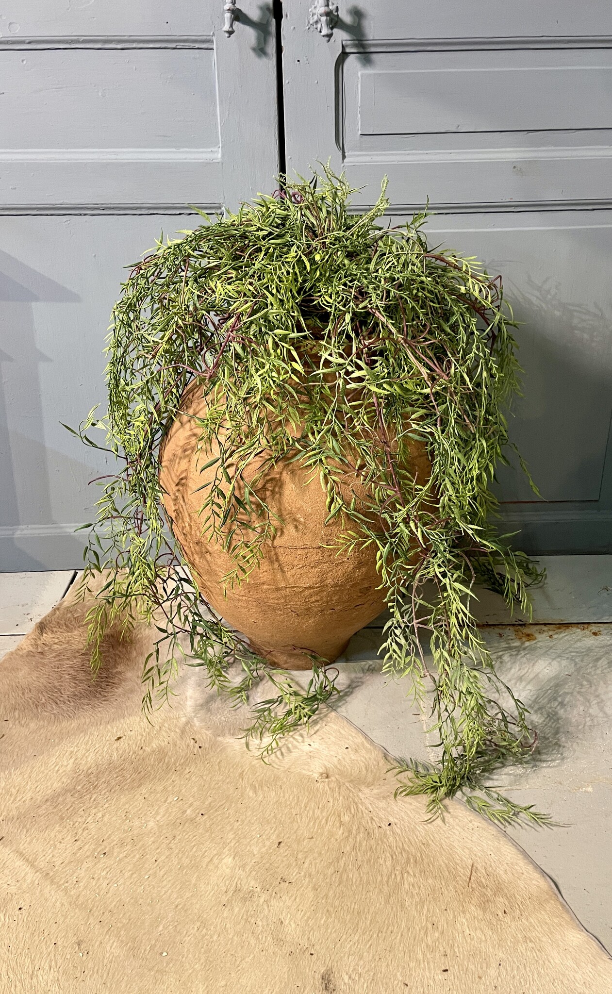 Almost antique large pot terracotta