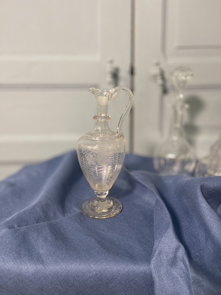 Antique mouth-blown water jug