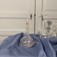 Old decanter engraved with little stars
