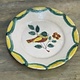 Vintage Spaanse bordjes met vogeltjes