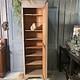 Antique  tall slim one-door cabinet