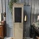Antique  tall slim one-door cabinet