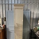 Antique  tall slim one-door cabinet