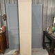 Antique  tall slim one-door cabinet
