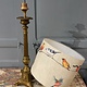 Lamp made from a antique church candlestick, with or without  shade