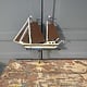 Old weather vane, sailboat
