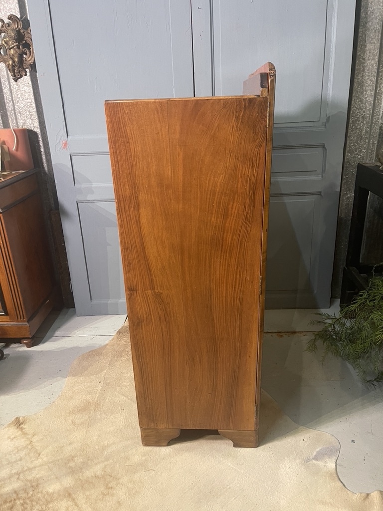 Art Deco tallboy wardrobe