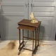 Antique set of nesting side tables