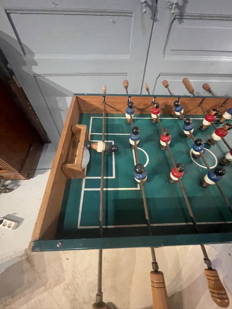 Vintage table football game