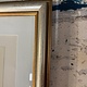 Pair of pencil drawings of circus artists and a lady in her dressing room