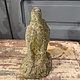 Vintage garden statue, pigeon