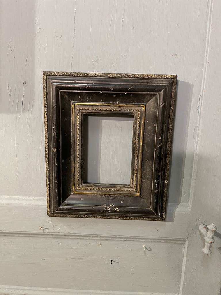 Charming frame, but not as old as it looks