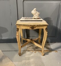 Occasional table with pretentions