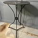 Antique round garden table