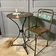 Antique round garden table